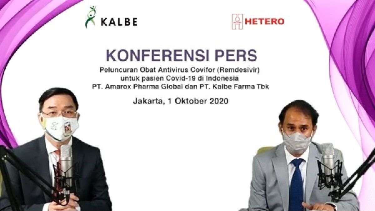 Kalbe dan Amarox Luncurkan Covifor untuk Pengobatan COVID-19