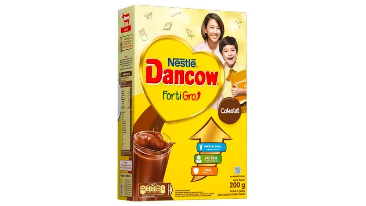 10. Dancow FortiGro Cokelat 