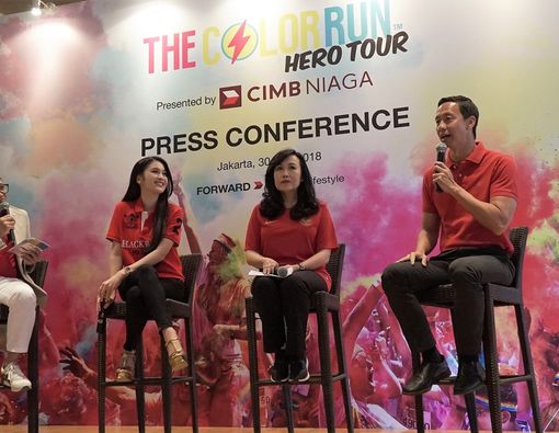 Lari Santai Penuh Kegembiraan Lewat The Color Run