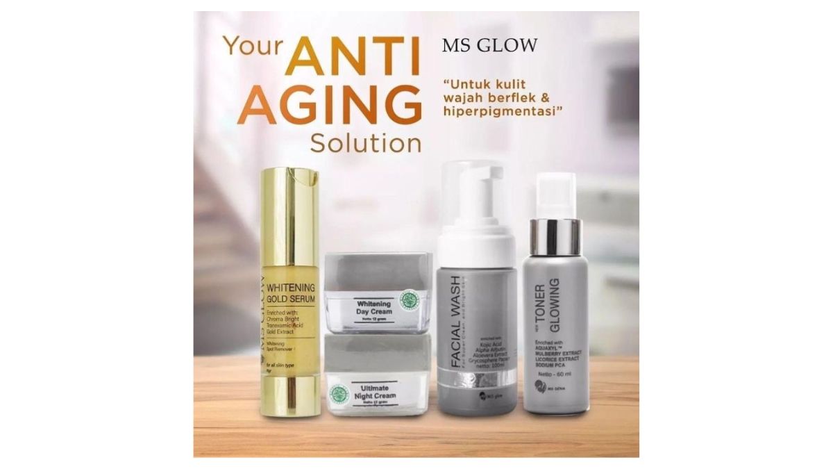 MS Glow Ultimate Series Plus Serum Gold Antiaging