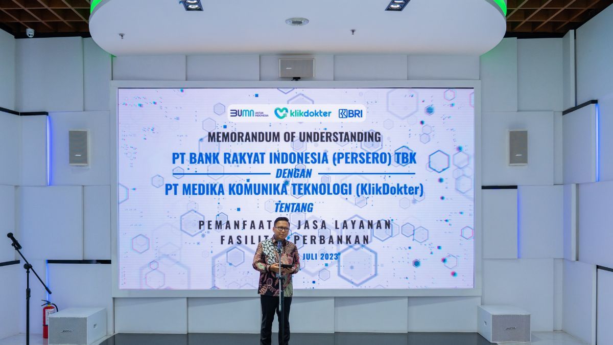 Kolaborasi BRI dengan klikdokter