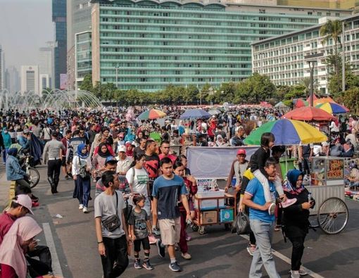 Cuaca Panas, Hati-hati Berolahraga di Car Free Day