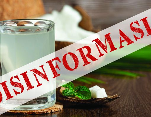 Medfact: Anjuran Minum Air Kelapa untuk Menetralkan Vaksin COVID-19