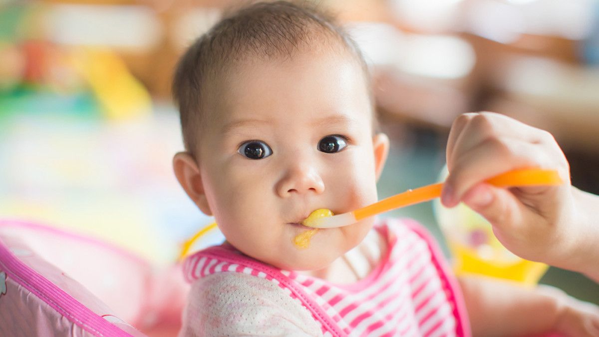 Ilustrasi Nitrat Dalam MPASI Bayi