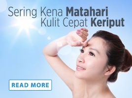 Sering Kena Matahari, Kulit Cepat Keriput