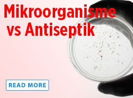 Mikroorganisme vs Antiseptik