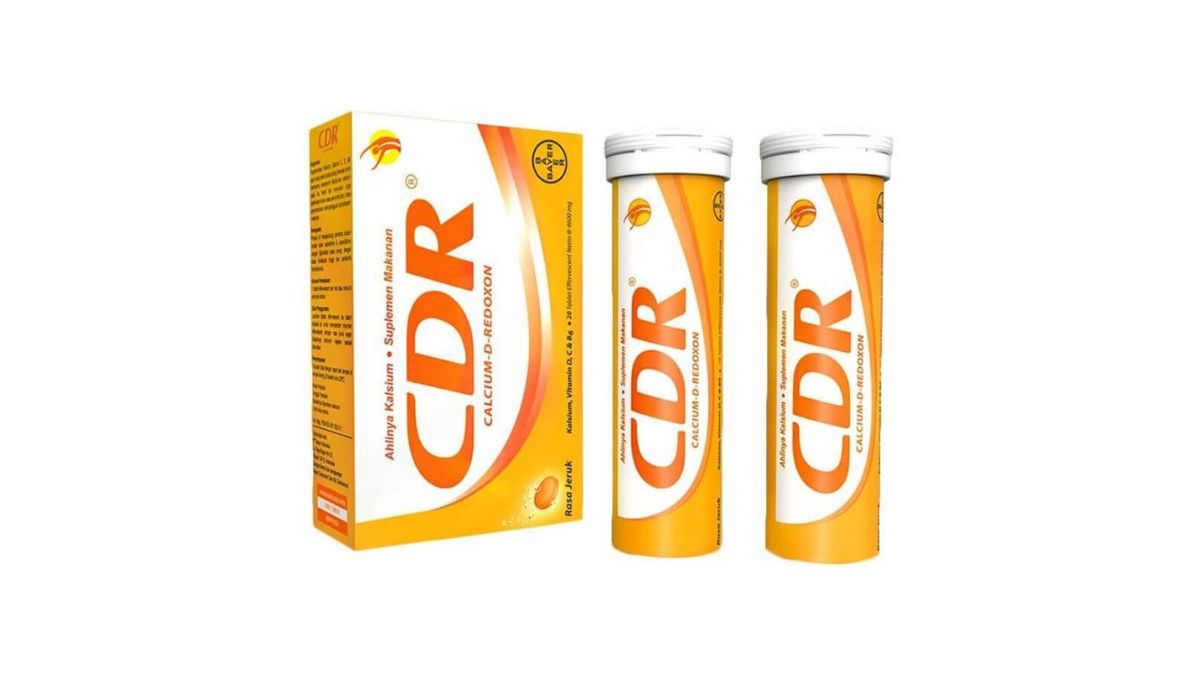 5. CDR Sweet Orange Tab Effervescent