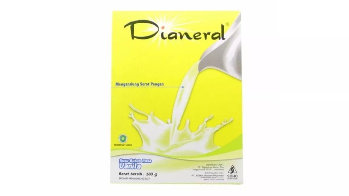 7. Dianeral Susu Bubuk Rasa Vanilla