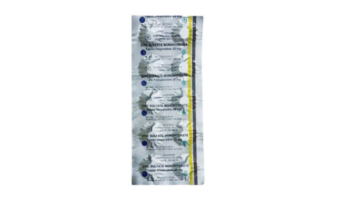 3. Zinc Sulfate Monohydrate 10 Tablet Novapharin