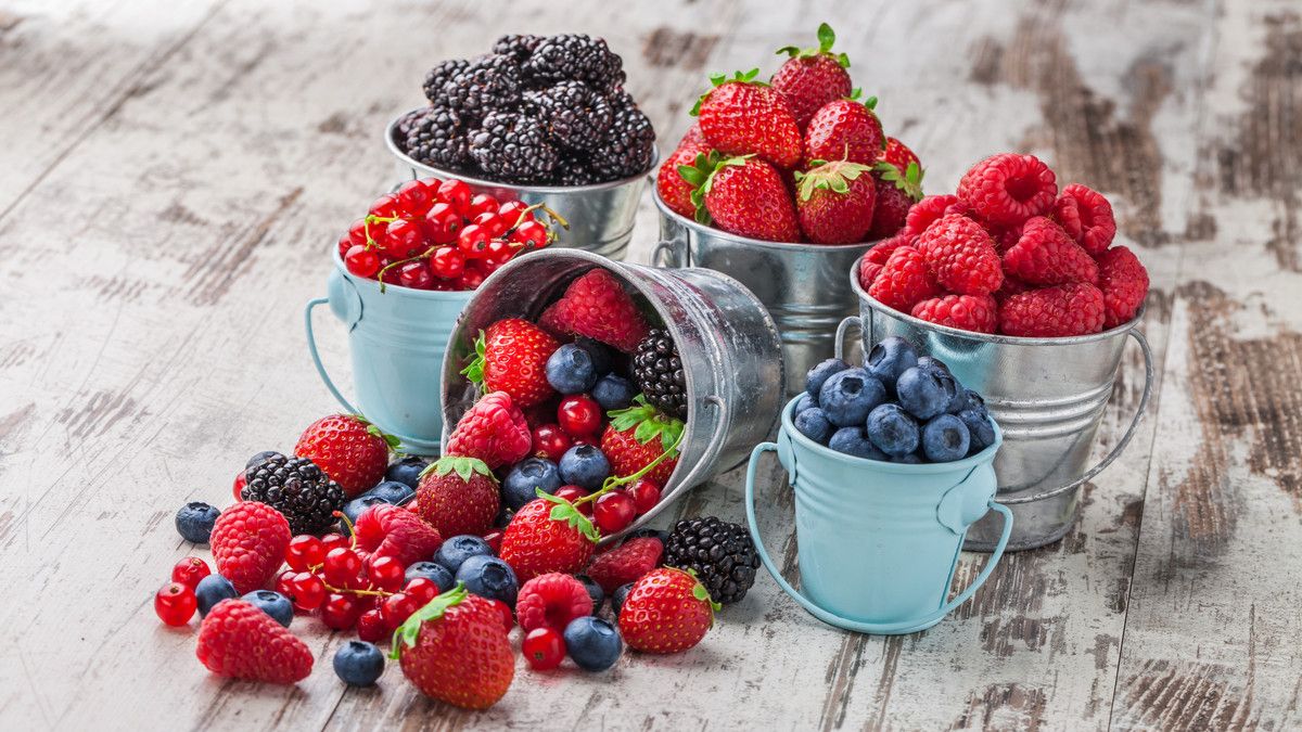 Aneka Buah Berry (Foto: Shutterstock)