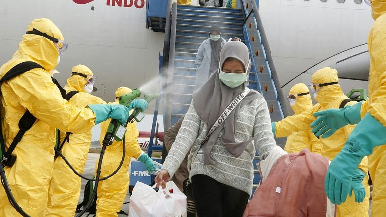 Semprotan Desinfektan Untuk WNI dari Wuhan, Efektifkah?