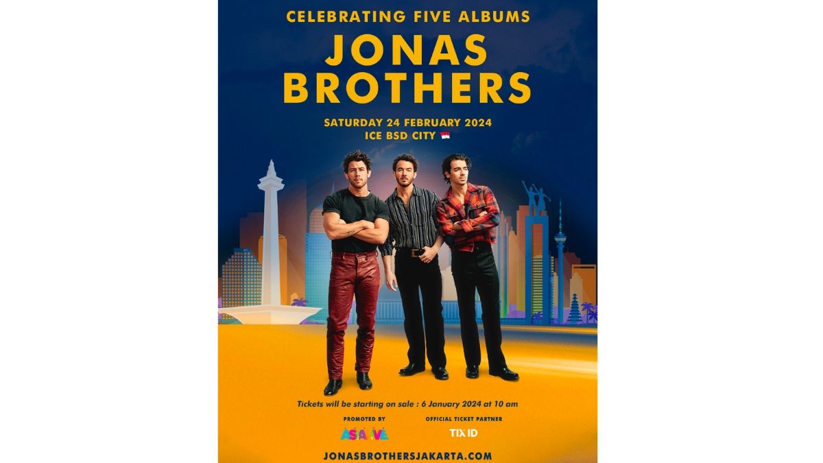 13. Jonas Brothers The Tour Live in Jakarta 2024