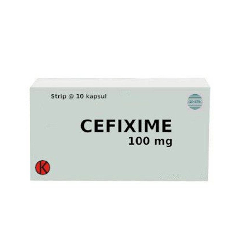 Cefixime 100 mg Kapsul