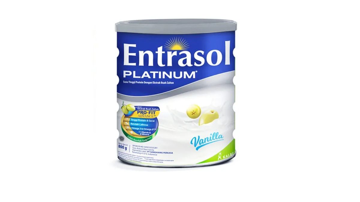 Entrasol Platinum Vanilla 800gr