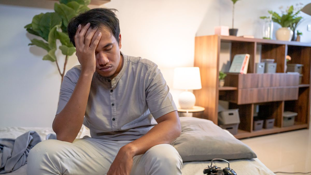 Mengalami Gangguan Tidur di Malam Hari