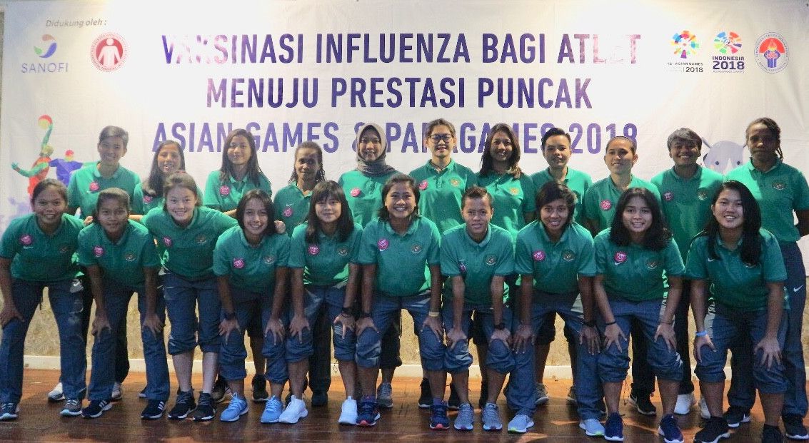 Vaksin Influenza untuk Atlet Indonesia Jelang Asian Games 2018