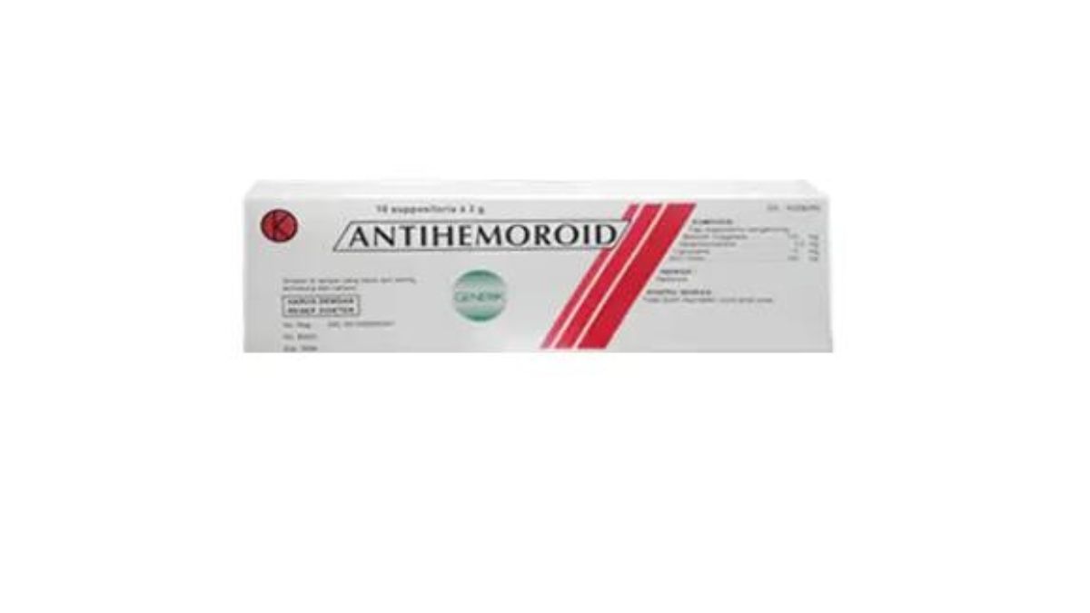 8. Antihemoroid Suppositoria