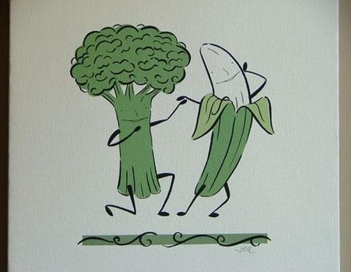 Brokoli &amp; Pisang Raja Menyehatkan Usus